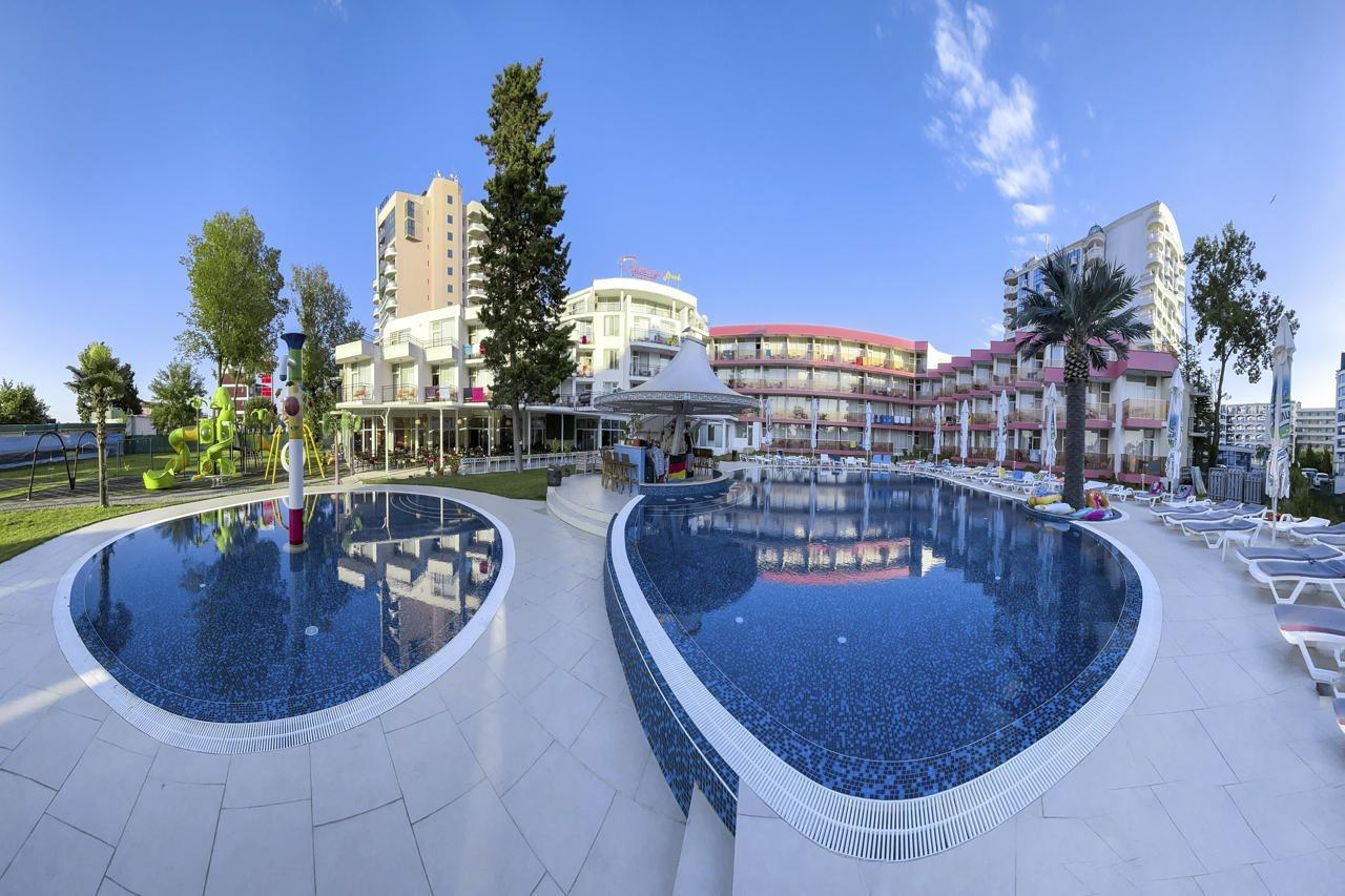 Flamingo Beach Hotel 써니비치 외부 사진